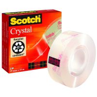 Scotch Crystal Tape 19mm x 33m 600