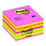 Post-it Note Cube 76x76mm Neon 2028NP