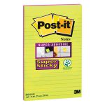 Post-it Notes Super Sticky XXXL 127 x 203mm Lined Ultra Colours (Pack of 2) 5845-SSEU