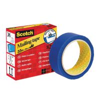 Scotch Secure Mailing Tape 35mm x 33m Blue 820