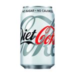 Diet Coca-Cola Soft Drink 330ml Can (Pack of 24) 100224