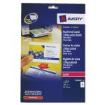 Avery Satin White Double Sided Laser Business Cards 85 x 54mm 220gsm (Pack of 250) C32016-25