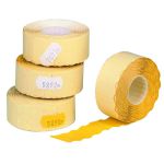Avery Price Marking Label Single-Line Yellow Roll of 1500 12mm x 26mm Peelable