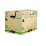 Fellowes Bankers Box Moving Box X-Large Brown/Green (Pack of 5) 6205401