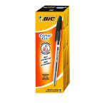 Bic Cristal Clic Retractable Ballpoint Pen Medium Black (Pack of 20) 850732
