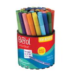 Berol Colourbroad Pen Assorted Water Based Ink (Pack of 42) CBT S0375970