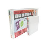 Elba Panorama 25mm 2 D-Ring Presentation Binder A5 White (Pack of 6) 400008434