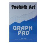 Technik Art 5mm Quadrille Graph Pad A4 40 Leaf XPG6
