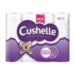Cushelle Cushioned Toilet Roll (Pack of 12) 1102089