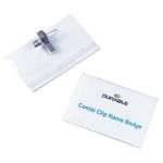 Durable Combi Clip Badge 54x90mm (Pack of 50) 8145/19