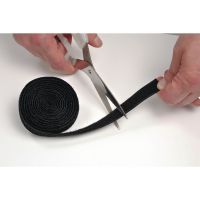 D-Line Cable Tidy Band reusable hook & Loop 1.2m Black cttape1.2b