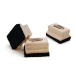 Show-me Wooden Handled Mini Felt Whiteboard Eraser (Pack of 30) WME30