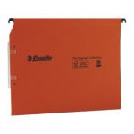 Esselte Orgarex 30mm Lateral File A4 Orange (Pack of 25) 21629