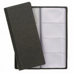 Guildhall Classic Business Card Holder 128 Card Black CBC4P