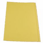 Guildhall Square Cut Folder 315gsm Foolscap Yellow (Pack of 100) FS315-YLWZ