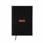 Rhodia Business A5 Book Casebound Hardback 192 Pages Black (Pack of 3) 119231C