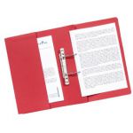 Guildhall Transfer Spiral Pocket File 315gsm Foolscap Red (Pack of 25) 349-RED