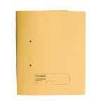 Guildhall Transfer Spiral Pocket File 315gsm Foolscap Yellow (Pack of 25) 349-YLW