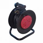 Heavy Duty 2-Way 10 Amp Extension Reel 25m Black WCR252/CHT2513