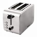 Igenix 2 Slice Steel Toaster FCL103/H