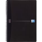 Oxford Card Cover Wirebound Notebook A4 Black (Pack of 5) 100102931