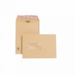 New Guardian C5 Window Envelopes 130gsm Manilla Peel and Seal (Pack of 250) F26639