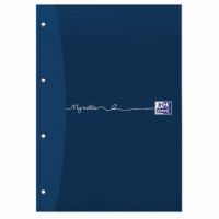 Oxford My Notes Ruled Margin Four-Hole Refill Pad 160 Pages A4 (Pack of 5) 846400177