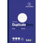 Challenge Ruled Carbonless Duplicate Book 100 Sets 297x195mm (Pack of 3) 100080527