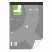 Q-Connect A4 Graph Refill Pad 80 Sheet (Pack of 10) KF02231