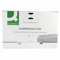 Q-Connect Foolscap Tabbed Suspension Files (Pack of 10) KF21018