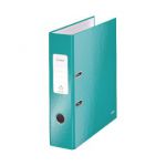 Leitz Wow 180 Lever Arch File 80mm A4 Ice Blue  (Pack of 10) 10050051