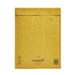 Mail Lite Bubble Lined Size G/4 240x330mm Gold Postal Bag (Pack of 50) MLGG/4