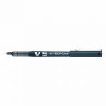 Pilot V5 Hi-Tecpoint Ultra Rollerball Pen Extra Fine Black (Pack of 12) BXV501