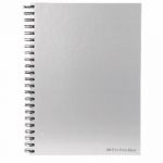 Pukka Pad Silver Ruled Wirebound Notebook 160 Pages A4 (Pack of 5) WRULA4