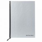 Pukka Pad Silver Ruled Casebound Notebook 192 Pages A4 (Pack of 5) RULA4