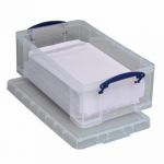 Really Useful Clear 12L Plastic Storage Box 465x270x150mm C4 12C