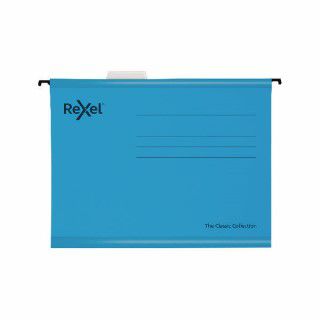 Rexel  Classic Suspension Files A4 Blue (Pack of 25) 2115587