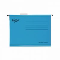 Rexel  Classic Suspension Files Foolscap Blue (Pack of 25) 2115590