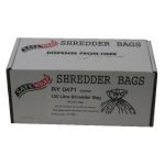 Safewrap 100 Litre Shredder Bags (Pack of 50) RY0471