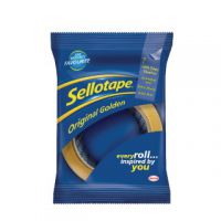 Sellotape Original Golden Tape 48mm x 66m (Pack of 6) 1443304