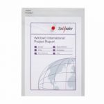 Snopake Polyfile P File Wallet Portrait A4 Clear (Pack of 5) 13263