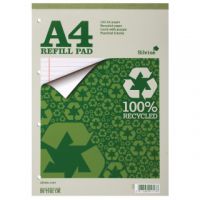 Silvine Everyday Recycled Ruled Refill Pad A4 (Pack of 6) RE4FM-T