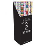 Tallon Assorted Gift Wrap (Pack of 36) 1470/72