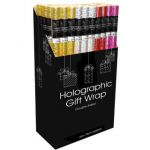 Holographic Gift Wrap Display Assorted (Pack of 50) 3161