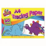 Art Box Tracing Paper Pad A4 60 Sheets (Pack of 12) TAL05069
