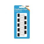 Tiger Small Fold Back Clips (Pack of 108) 302004