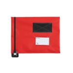 GoSecure Flat Mail Pouch Red 286x336mm FP7R