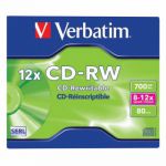Verbatim CD-RW 700MB 8-12X Hi-Speed (Pack of 10) VM31480