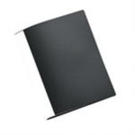 Display Book A3 20 Pocket Glass Clear Black