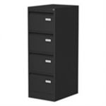 RS Pro-fit 4 Drawer Filing Cabinet Black